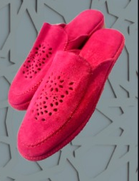 Babouches Ajourées Fuchsia