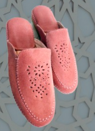 Babouches Ajourées Rose